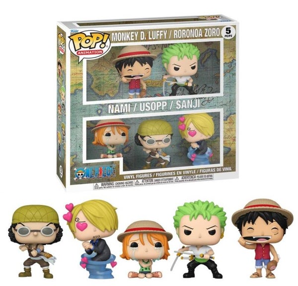 ONE PIECE - Pack de 5 one piece