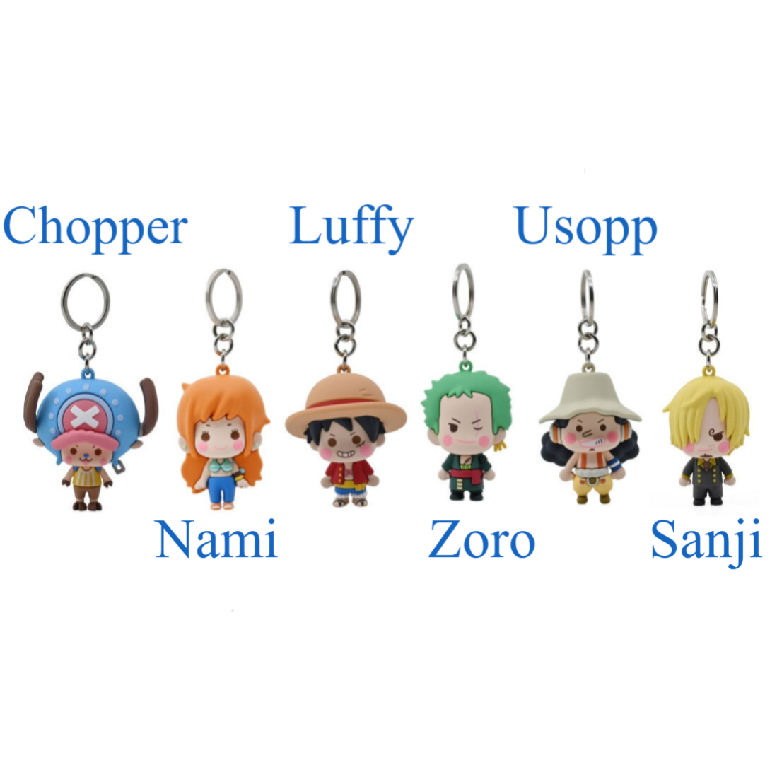 ONE PIECE - Porte clé - personnages One Piece