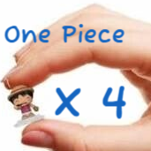 ONE PIECE - Pack de 4 Bitty Pop (Limited Chase Edition)