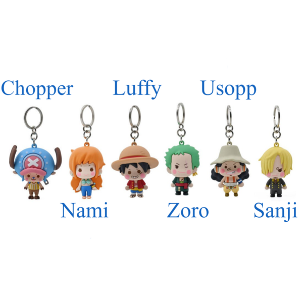 ONE PIECE - Porte clé - personnages One Piece