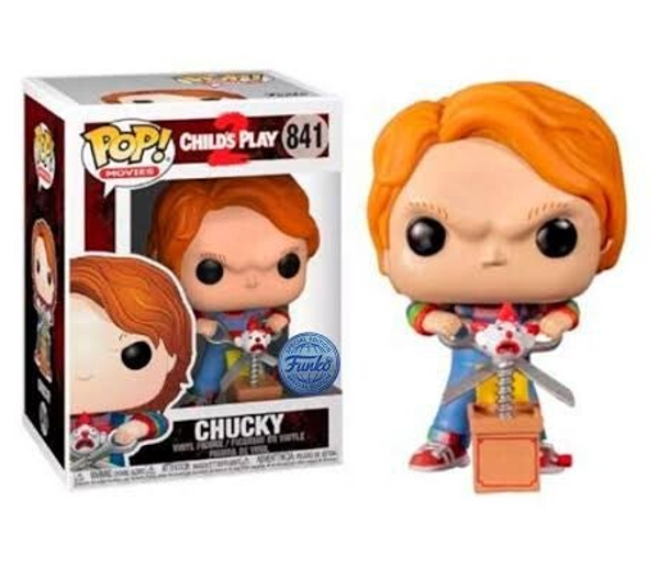 HORREUR - pop 0841 -  (Chucky) Chucky diable à ressort (Ed special)