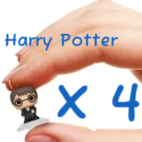HARRY POTTER - Pack de 4 Bitty Pop