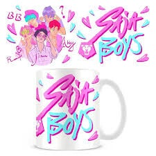 K-POP DEMON HUNTERS - Mug Netflix Saja boys