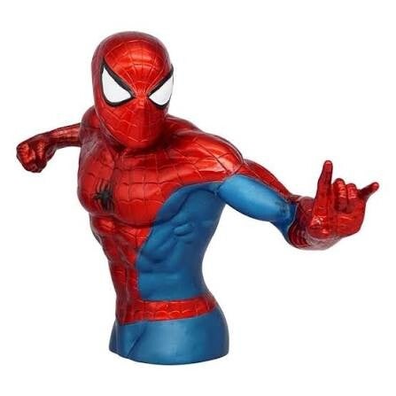 SPIDERMAN - Tirelire - Buste Spiderman Metallic
