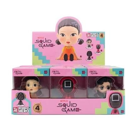 SQUID GAME - Mystery Mini Figurine Bobble Hero (Netflix)