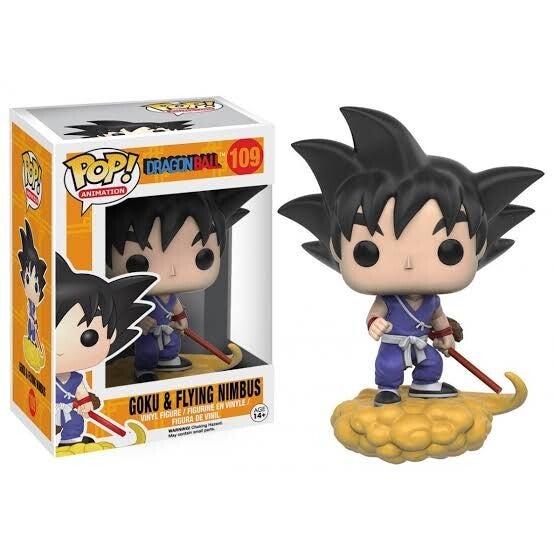 DRAGON BALL Z - pop 0109 - Goku sur nuage
