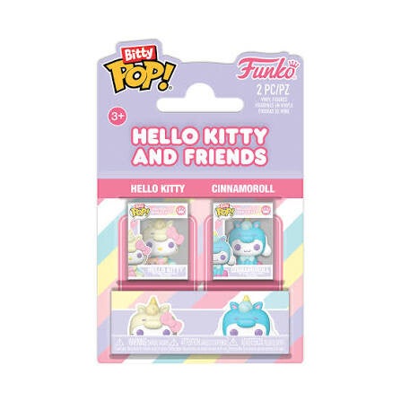HELLO KITTY - Pack de 2 Bitty pop - Hello Kitty & Cinnamoroll