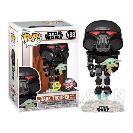 STAR WARS - pop 0488 - dark trooper (Glow + Ed special)