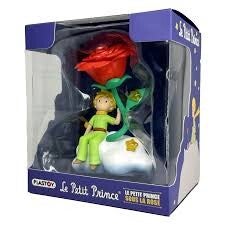 PETIT PRINCE - Figurine Plastoy - Le petit prince sous la rose
