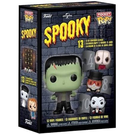HORREUR - Calendrier de l'Avent 13 jours Halloween - Pocket Pop Spooky Countdown