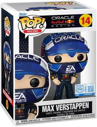 F1 RACING - pop 0014 - Max Verstappen avec casque (Ed speciale)