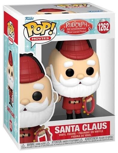 RUDOLPH (le renne au nez rouge) - pop 1262 - Santa Claus (destock) NOEL
