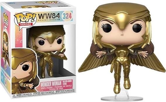 WONDER WOMAN (DC) - pop 0324 - Wonder Woman dorée