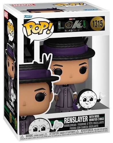 LOKI (Marvel) - pop 1315 - (Loki saison 2) Renslayer avec Miss Minutes (1893)