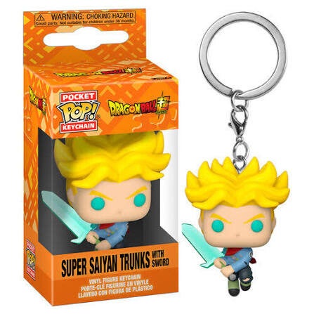 DRAGON BALL Z - Keychain - Super Saiyan Trunks (destock)