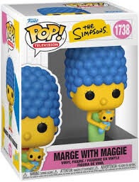 SIMPSONS - pop 1738 - Marge avec maggie