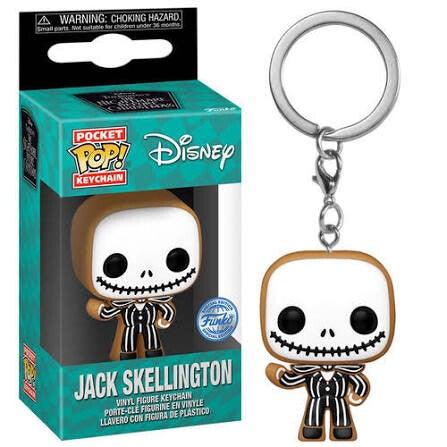 JACK SKELLINGTON - Keychain - Jack (version noel)