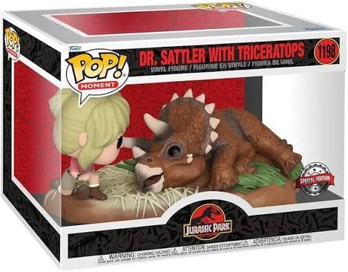 JURASSIC PARK - pop 1198 - Dr. Sattler