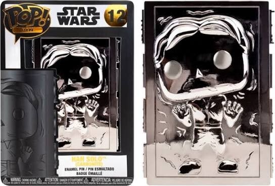 STAR WARS - PIN'S FUNKO - 12 Han Solo (Carbonite) destock