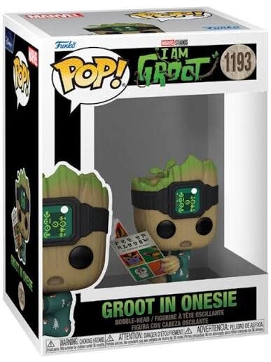 GARDIENS DE LA GALAXIE - pop 1193 - Groot avec livre