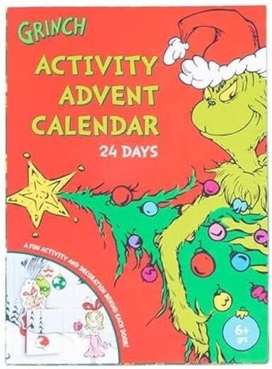 GRINCH - Calendrier de l'Avent 24 jours - Activités de Noël du Grinch (destock)