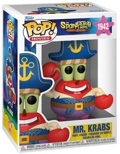 BOB L'EPONGE - pop 1942 - Mr Krabs (homard pirate)