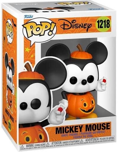 MICKEY - pop 1218 - Mickey citrouille (version Halloween)