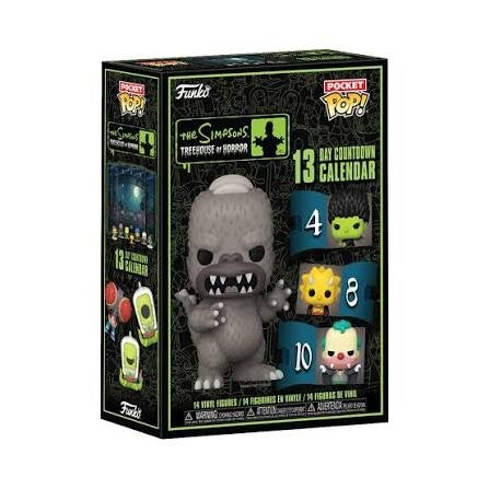 SIMPSONS - Calendrier de l'Avent 13 jours Halloween - Pocket Pop Simpsons Treehouse of Horror