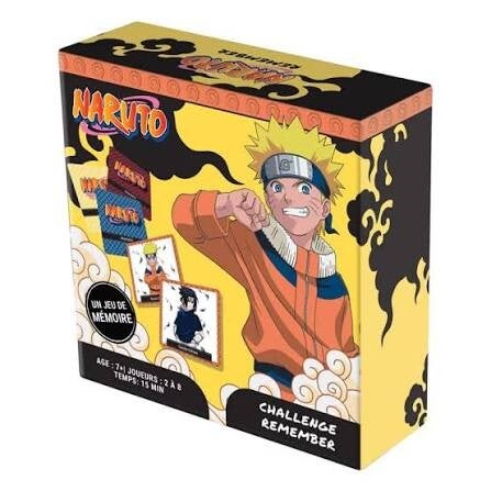 NARUTO - Jeu de cartes Naruto Remember Challenge