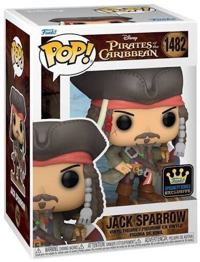 PIRATES DES CARAIBES - pop 1482 - Jack Sparrow EXCLUSIVE