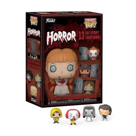 HORREUR - Calendrier de l'Avent 13 jours Halloween - Pocket Pop Horror Countdown