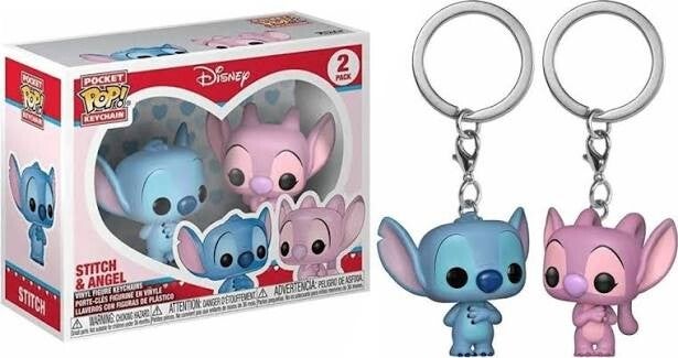 LILO & STITCH - Keychain - Stitch & Angel (Pack de 2)