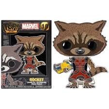 GARDIENS DE LA GALAXIE - PIN'S FUNKO - Marvel 10 Rocket (destock)