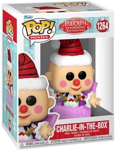 RUDOLPH (le renne au nez rouge) - pop 1264 - Charlie Box (diablotin) destock NOEL