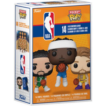 BASKETBALL - Calendrier de l'Avent 14 jours - Pocket pop NBA