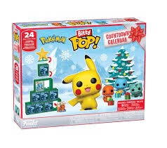 POKEMON - Calendrier de l'Avent 24 jours - Bitty Pop Pokemon