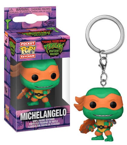 TORTUE NINJA - Keychain - Michelangelo