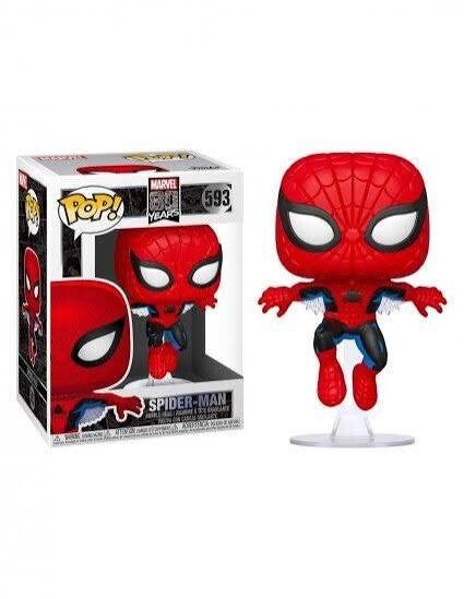 SPIDERMAN - pop 0593 - Spider- Man (année 80)