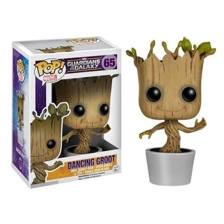 GARDIENS DE LA GALAXIE - pop 0065 - Groot dancing (pot)