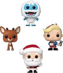 RUDOLPH (le renne au nez rouge) - Pack de 4 Pocket Pop - sapin rudolph noel (destock)