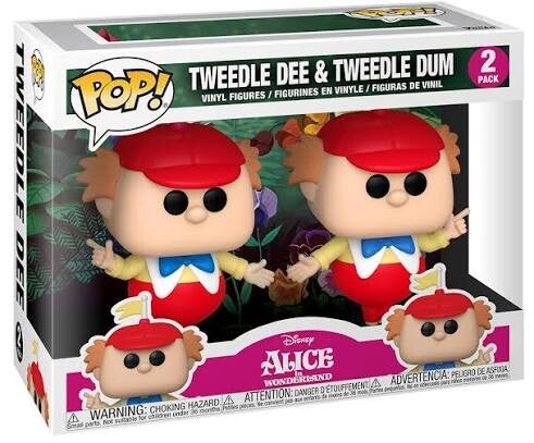 ALICE AU PAYS DES MERVEILLES - pop DUO - Jumeaux Tweedle Dee & Dum