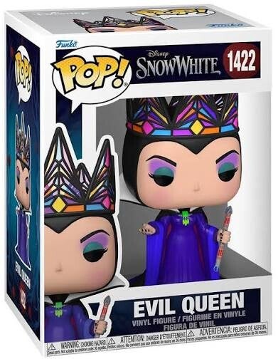 BLANCHE NEIGE - pop 1422 - Queen FILM (robe violette)