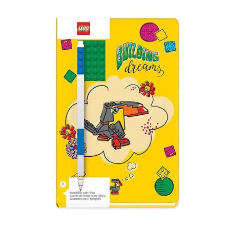 LEGO - Papèterie - Carnet Building Dreams avec stylo gel