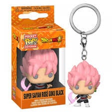 DRAGON BALL Z - Keychain - Super Saiyan Rose Goku Black (destock)