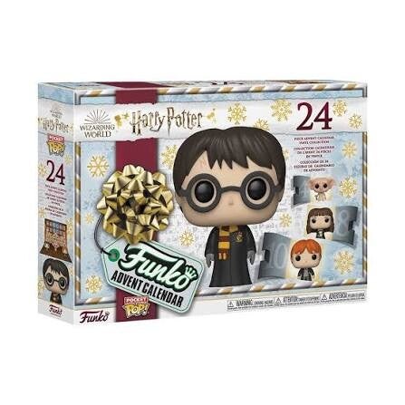 HARRY POTTER - Calendrier de l'Avent 24 jours - Pocket Pop Harry Potter 2021 (destock)