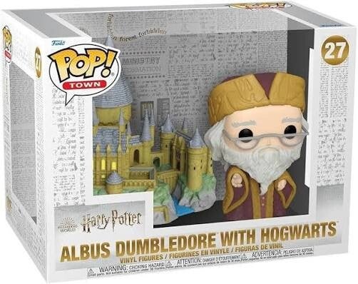 HARRY POTTER - pop 0027 - Albus Dumbledore with Hogwarts