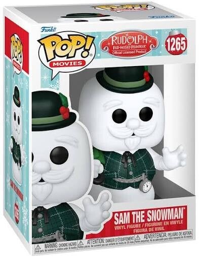 RUDOLPH (le renne au nez rouge) - Pop 1265 - Sam Snowman NOEL destock