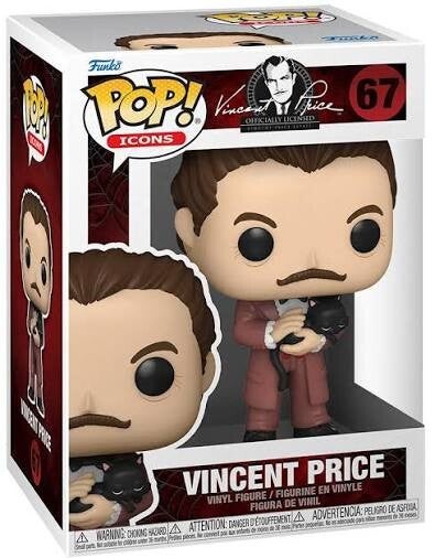 ICONE - pop 0067 -  (acteur film d'horreur) Vincent Price (destock)