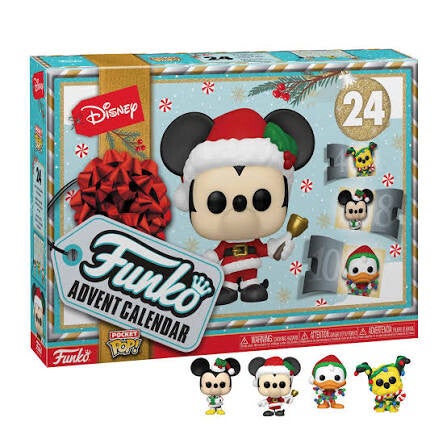 MICKEY - Calendrier de l'Avent 24 jours - Pocket Pop Mickey & ses amis (destock)