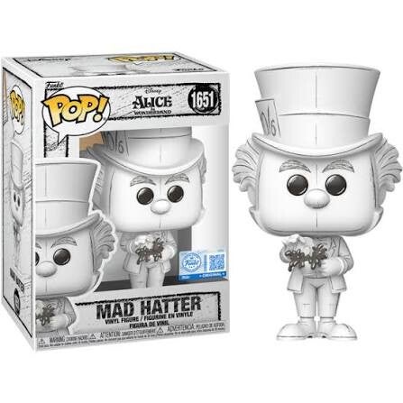 ALICE AU PAYS DES MERVEILLES - pop 1651 - Mad Hatter façon croquis (ed speciale)